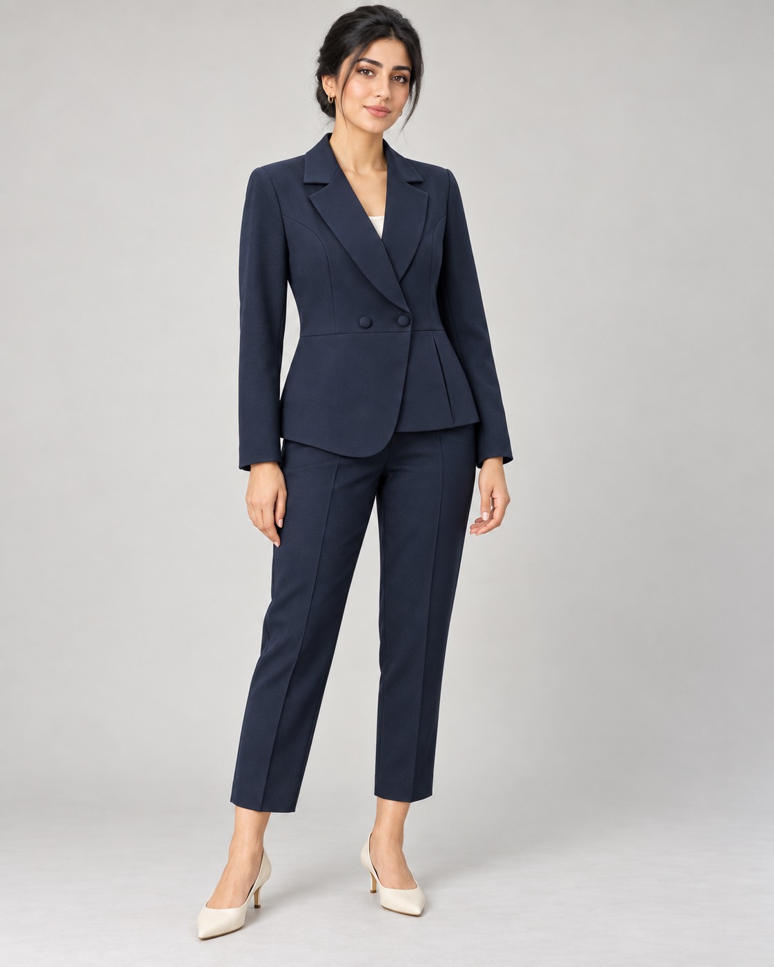 کت و شلوار زنانه کلاسیک فیت